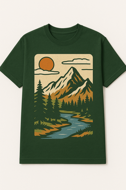 Regular Fit Essential Crew Neck Cotton T-Shirt