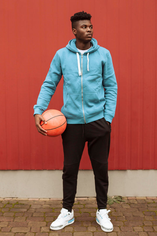 Regular Fit Rich Jersey Fabric Hoodie